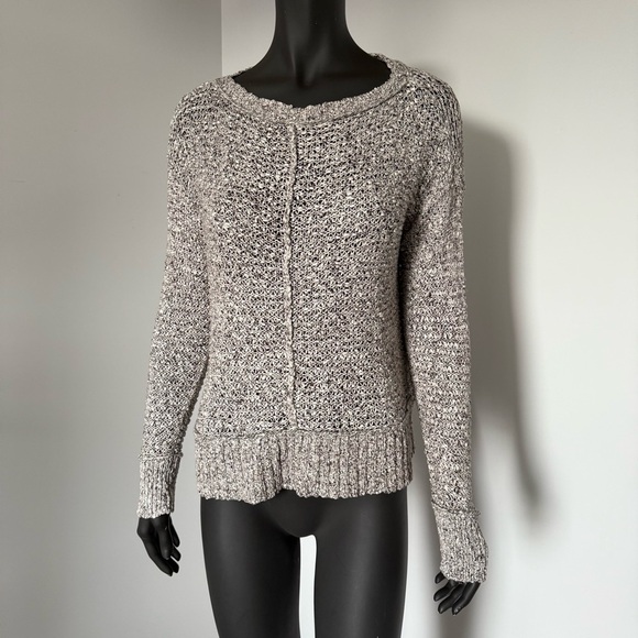 Eileen Fisher | 100% Cotton Chunky Knit Sweater - Size S/P - Picture 1 of 6